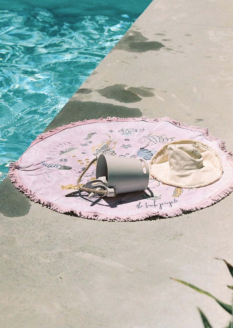 The Beach People Sirene Petite Round Towel Life of Rielly